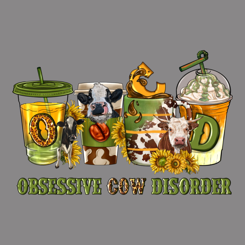 Obsessive Cow Disorder Coffee Cups Vintage Tee by texasbilliewilder | Teevron