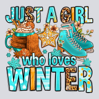 Just A Girl Who Loves Winter Zipper Hoodie | Teevron