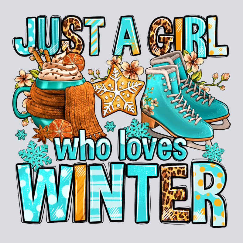 Just A Girl Who Loves Winter Zipper Hoodie by FaDigitalArtStudio | Teevron