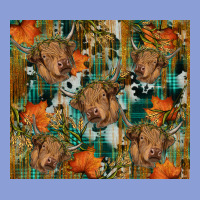 Fall Cowhide Highland Cow Tumbler Long Sleeve Tee | Teevron