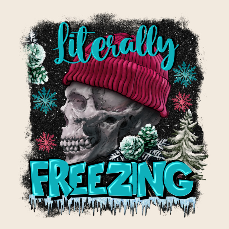 Literally Freezing Skull Zipper Hoodie by FaDigitalArtStudio | Teevron