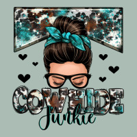 Cowhide Junkie Messy Bun Classic Tee | Teevron