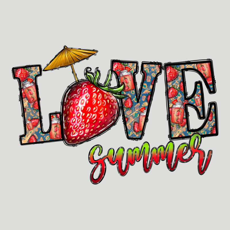 Love Summer Zipper Hoodie by CowhideDigitalArt | Teevron