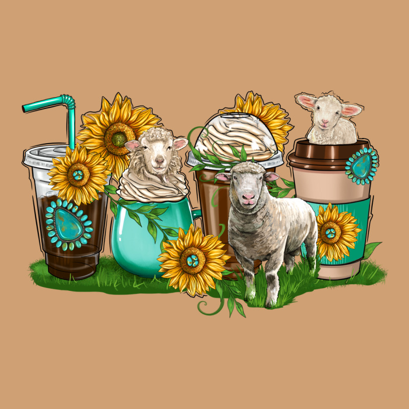 Sheep Coffee Cups Vintage Tee by texasbilliewilder | Teevron