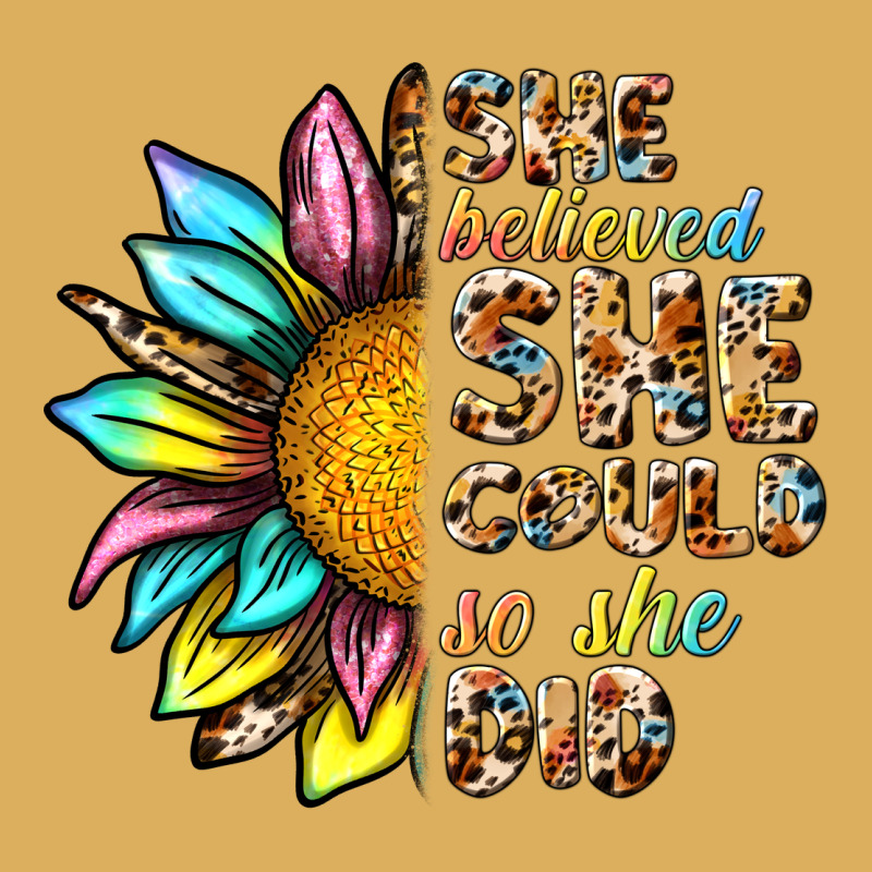She Believed She Could So She Did Premium Hoodie by NancyCooperArtShop | Teevron