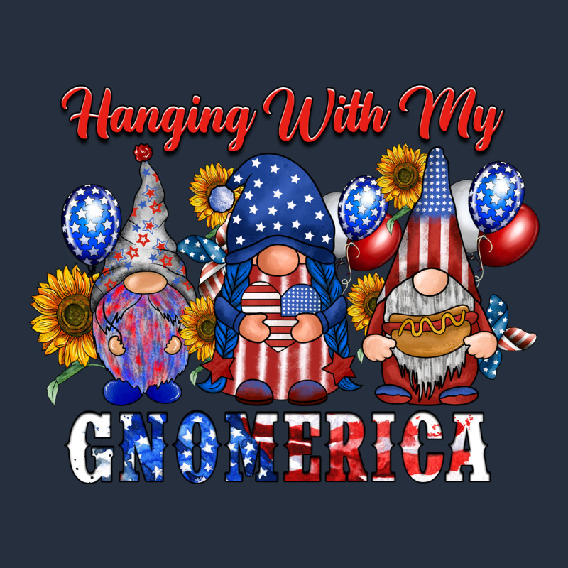 Hangin With My Gnomerica Zipper Hoodie by RacoonDesign | Teevron
