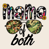 Mama Of Both Zipper Hoodie | Teevron