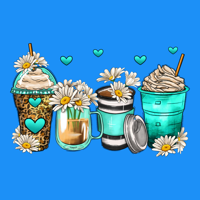 Daisy Coffee Cups Classic Tee by Zillion Design Studio | Teevron