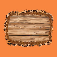 Wood Leopard And Shimmer Background 3200x2400 Premium Sweatshirt | Teevron