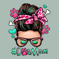 Dog Mom Messy Bun Classic Tee | Teevron