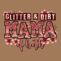 Glitter And Dirt Mama Of Both Girls Classic Tee | Teevron
