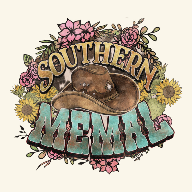 Southern Memal Western Flowers Premium Hoodie by NancyCooperArtShop | Teevron