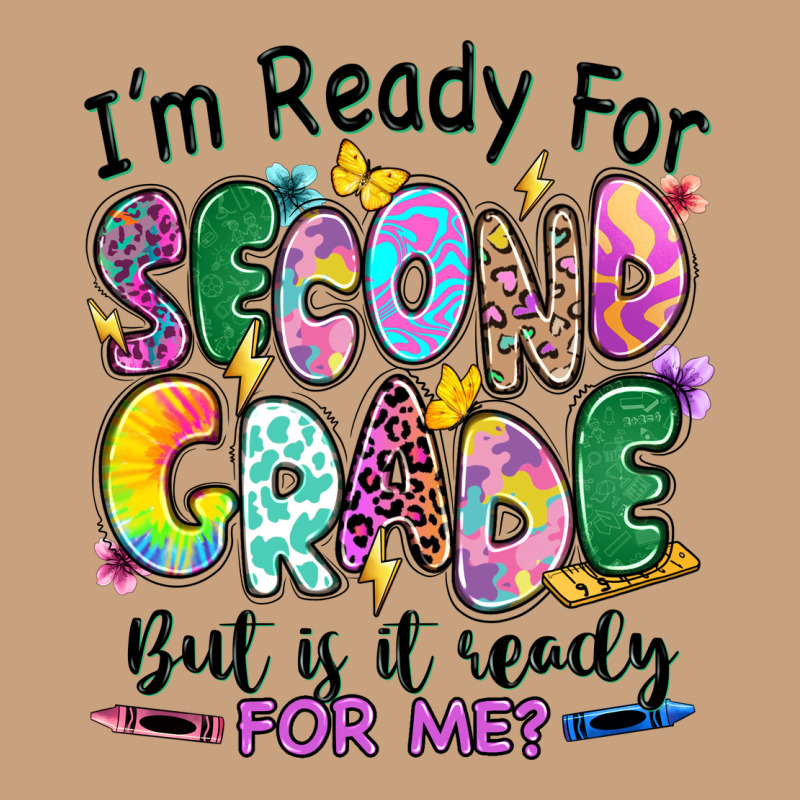 I'm Ready For Second Grade But Is It Ready For Me Vintage Tee by RanaPortraitStore | Teevron