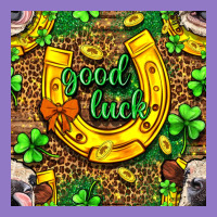 St. Patricks Good Luck With Cow Digital Paper Urban Hoodie | Teevron