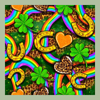 St. Patricks Rainbow Seamless Urban Hoodie | Teevron