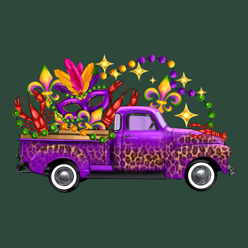 Mardi Gras Truck Zipper Hoodie by FaDigitalArtStudio | Teevron