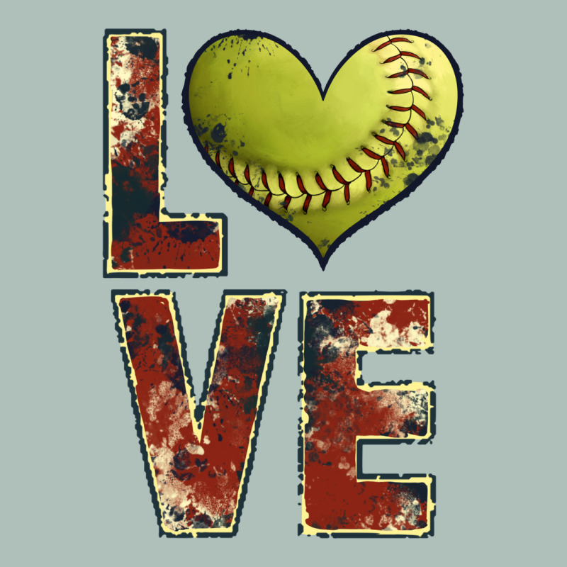 Softball Love Heavyweight Hoodie by JahusDesignShop | Teevron