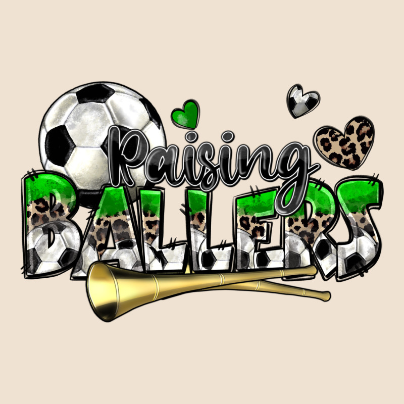 Raising Ballers Soccer Urban Heavy Tee by Zillion Design Studio | Teevron