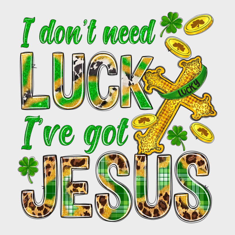I Don't Need Luck I've Got Jesus St. Patricks Urban Hoodie by BundleAndBundleShop | Teevron