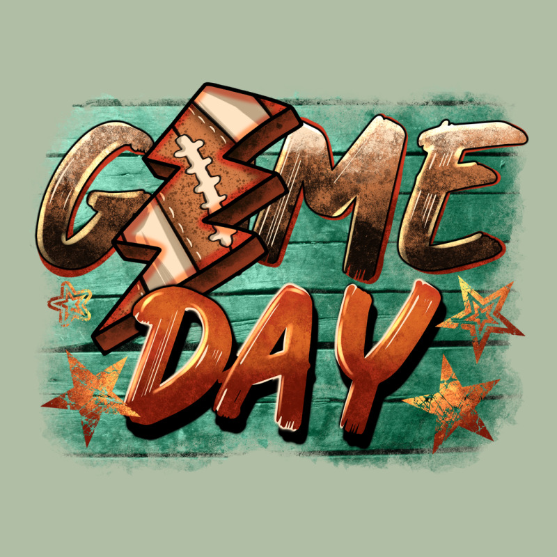 Game Day  Lightning Football Urban Heavy Tee by BarkalooDesign | Teevron