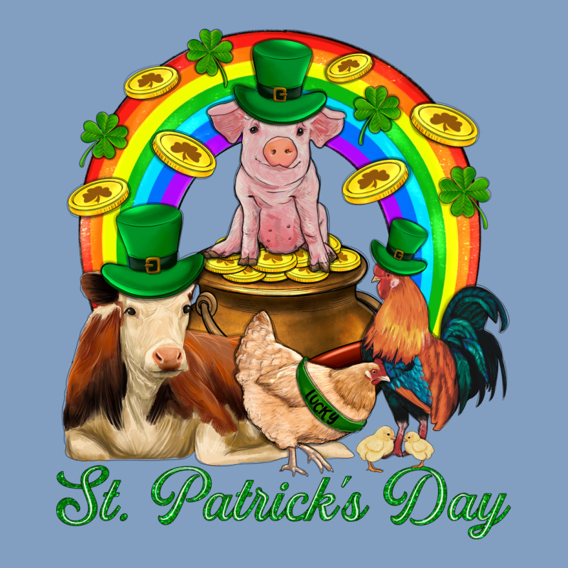 St. Patrick's Day Farm Animal Png Urban Hoodie by BundleAndBundleShop | Teevron
