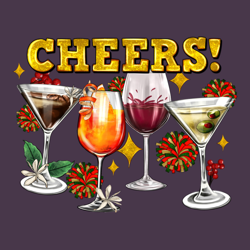 Cheers Christmas Coctail Heavyweight Hoodie by AdoDesignShop | Teevron