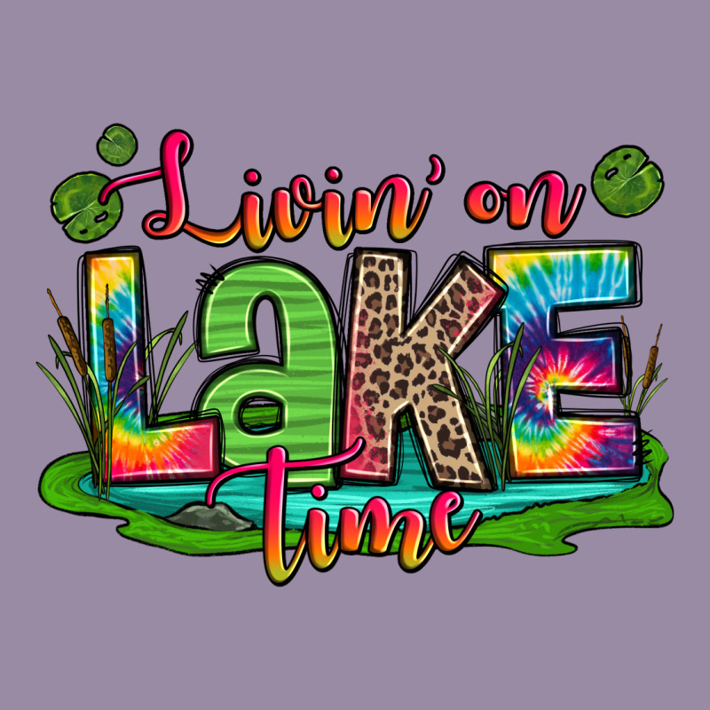 Living On Lake Time Classic Tee by Zillion Design Studio | Teevron