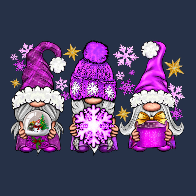 Purple Winter Gnomies Premium Hoodie by NancyCooperArtShop | Teevron
