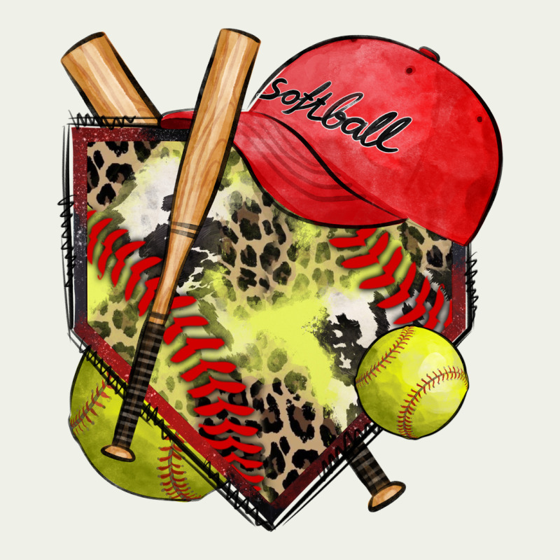 Softball Home Plate Urban Heavy Tee by Zillion Design Studio | Teevron