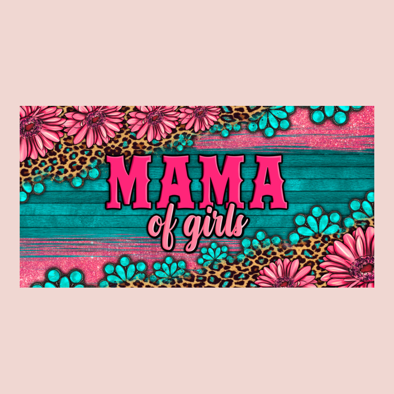 Pink Roses Mama Of Girls License Plate Premium Sweatshirt by Artiststas | Teevron