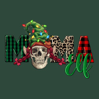Mama Elf Skull Zipper Hoodie | Teevron