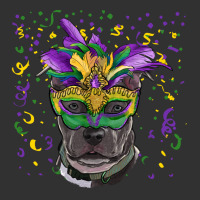 Mardi Gras  Mask Pitbull Urban Heavy Tee | Teevron