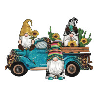 Western Gnomes Truck Sunflowers Cactus Gemstone Leopard Glitter Serape Heavyweight Hoodie | Teevron