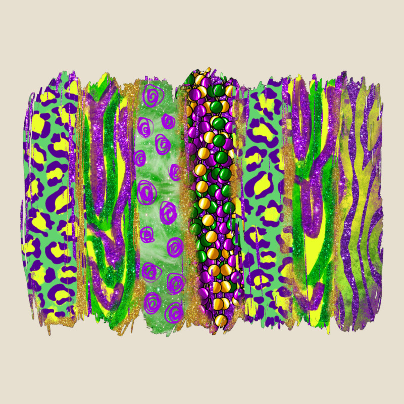 Mardi Gras Brush Stroke Urban Heavy Tee by RanaPortraitStore | Teevron