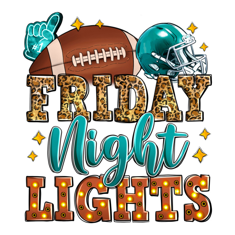 Friday Night Lights American Football Long Sleeve Tee by Zillion Design Studio | Teevron