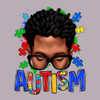 Autism Afro Man Vintage Tee | Teevron