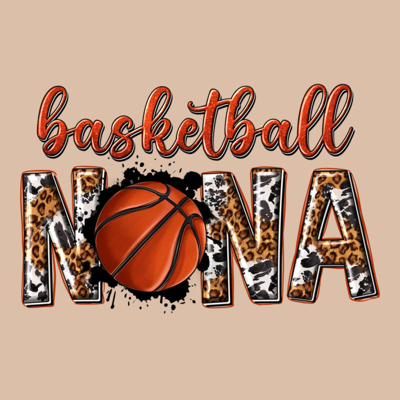 Basketball Nana With Leopard Urban Heavy Tee by texasbilliewilder | Teevron