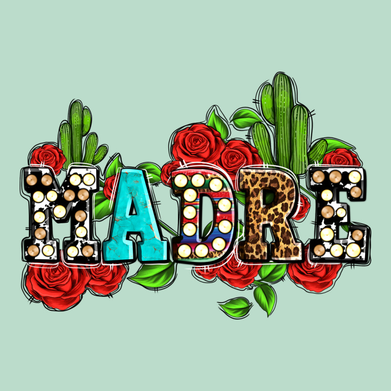 Madre With Roses And Cactus Premium Hoodie by AdoDesignShop | Teevron