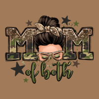 Mom Of Both Boys Messy Bun Classic Tee | Teevron