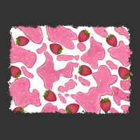 distressed strawberry milkshake cowhide | Teevron