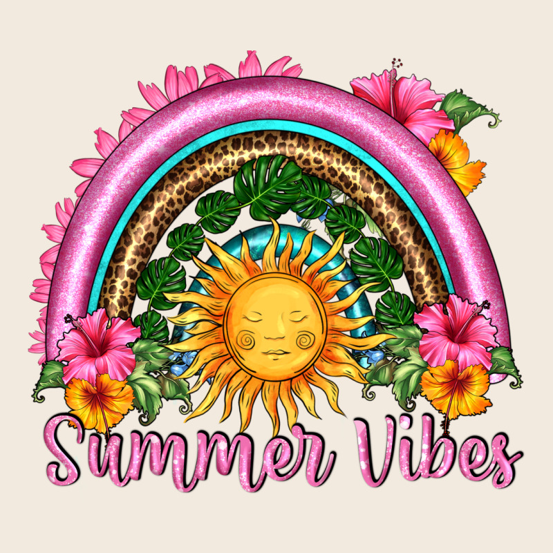 Summer Vibes  Rainbow Zipper Hoodie by HRA Design Shop | Teevron