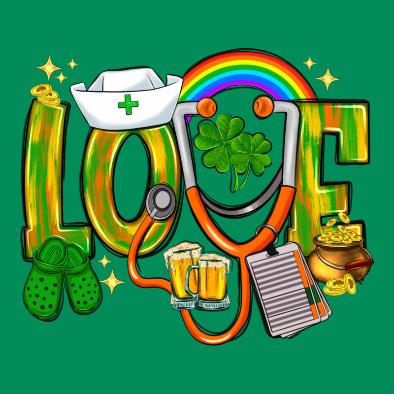 St. Patrick's Love Nurse Urban Hoodie by BundleAndBundleShop | Teevron