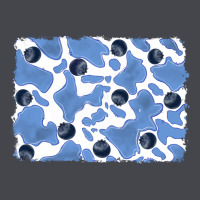 Distressed Blueberry Milkshake Cowhide Long Sleeve Tee | Teevron