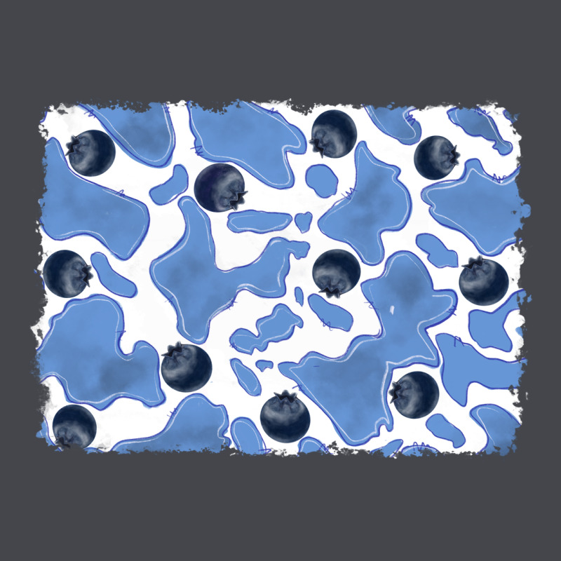Distressed Blueberry Milkshake Cowhide Long Sleeve Tee by RanaPortraitStore | Teevron
