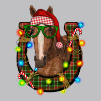 Christmas Horseshoe With Horse Long Sleeve Tee | Teevron