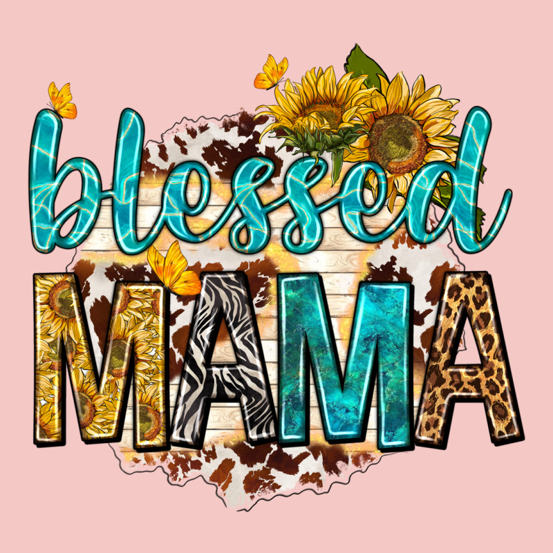 Blessed Mama With Sunflowers Urban Heavy Tee by texasbilliewilder | Teevron