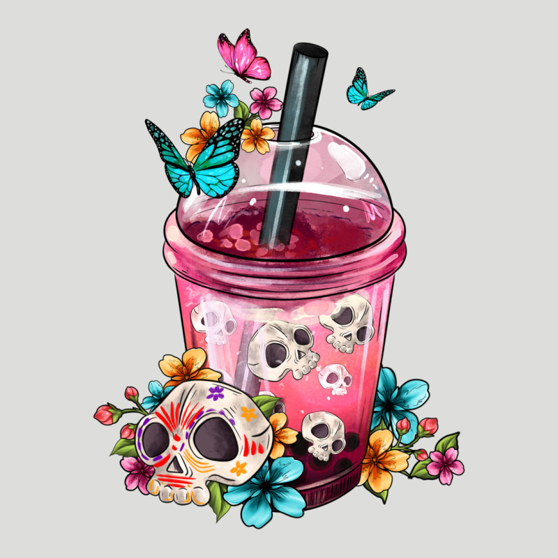 Mexican Day Of The Dead Skulls Coffee Cup Zipper Hoodie by FaDigitalArtStudio | Teevron