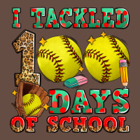 I Tackled 100 Days Of School Softball Long Sleeve Tee | Teevron