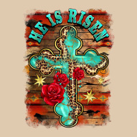 He Is Risen Cross With Roses Background Classic Tee | Teevron