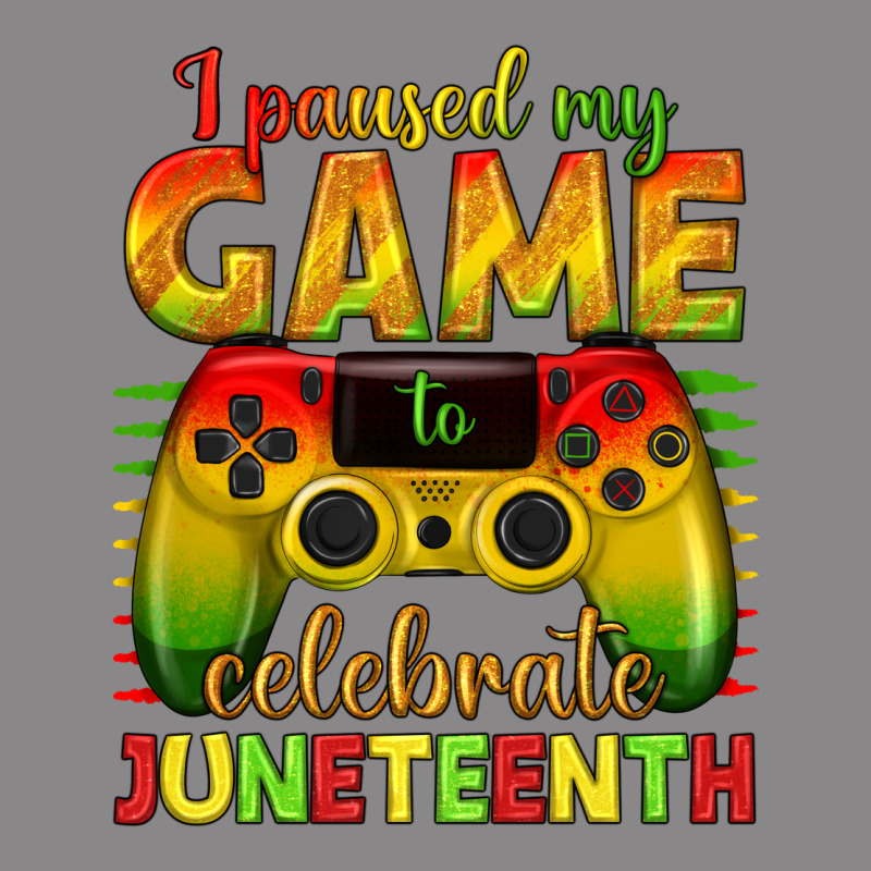 I Paused My Game Celebrate Juneteenth Vintage Tee by texasbilliewilder | Teevron